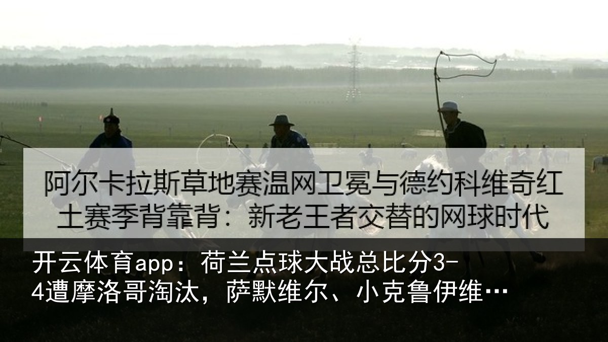 开云体育app:荷兰相关情况摩洛相关情况克鲁伊维特丢点